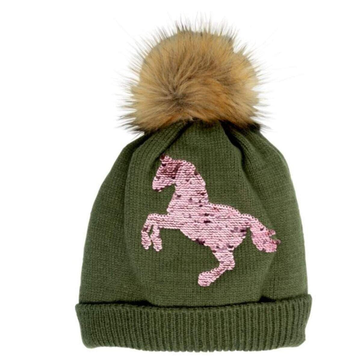 Die Spiegelburg Mütze I LOVE HORSES, one size (ca. 8-12 Jahre)
