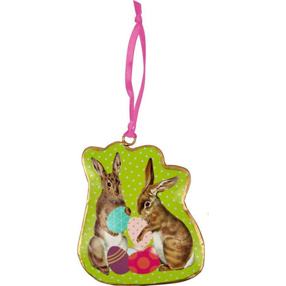 Die Spiegelburg Nostalgische Deko-Anhänger Frohe Ostern!, sortiert