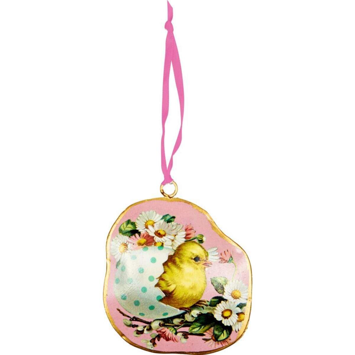 Die Spiegelburg Nostalgische Deko-Anhänger Frohe Ostern!, sortiert