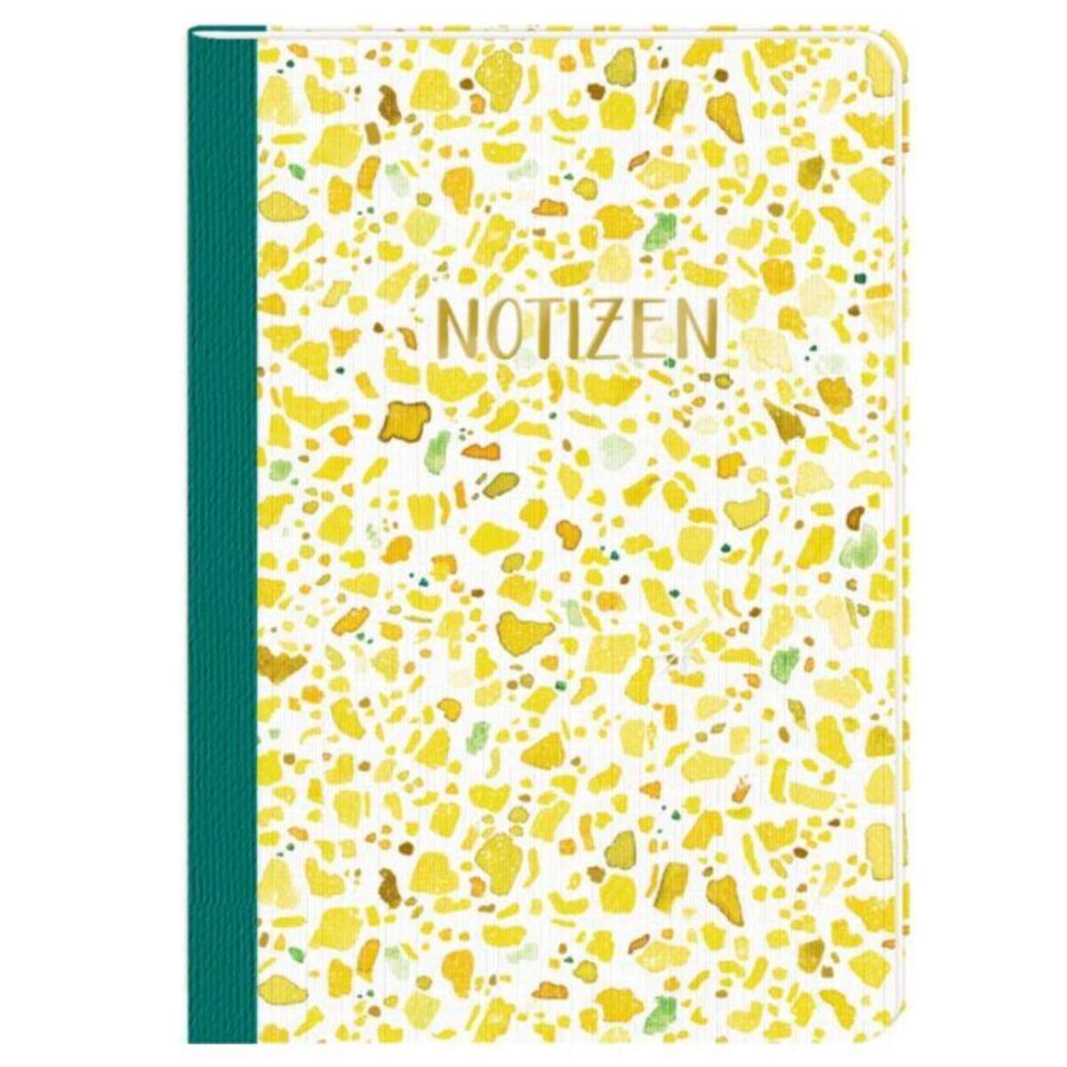 Die Spiegelburg Notizheft DIN A5 - All about yellow, 1 Stück, sortiert