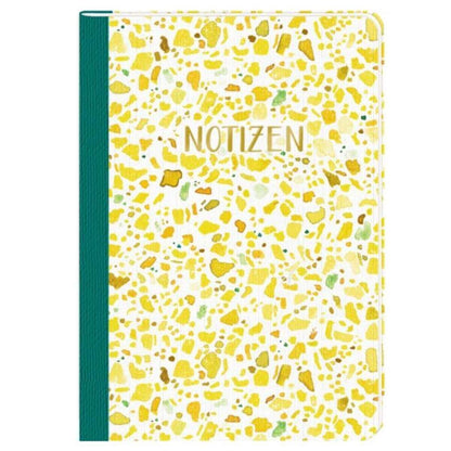 Die Spiegelburg Notizheft DIN A5 - All about yellow, 1 Stück, sortiert