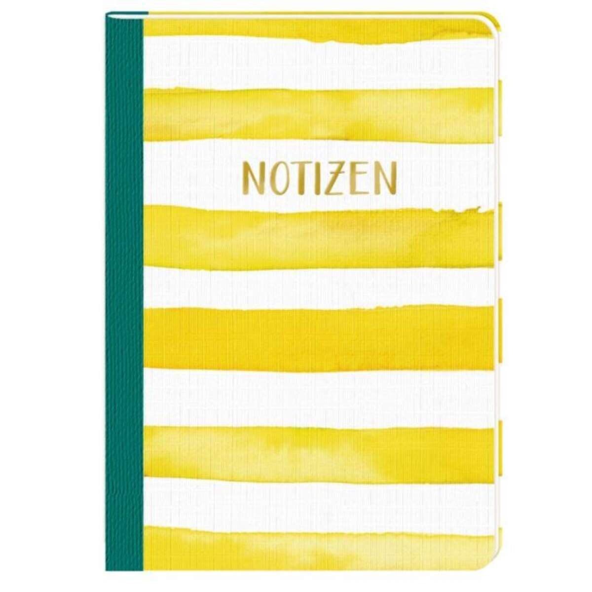 Die Spiegelburg Notizheft DIN A5 - All about yellow, 1 Stück, sortiert