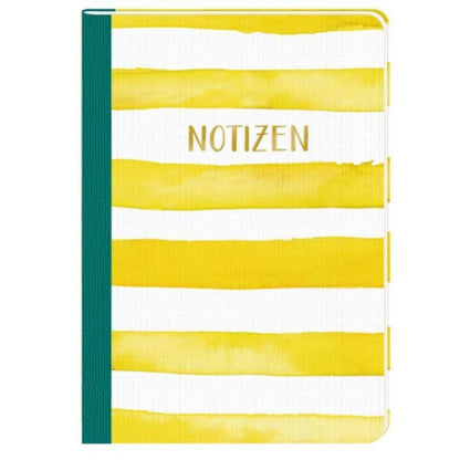 Die Spiegelburg Notizheft DIN A5 - All about yellow, 1 Stück, sortiert