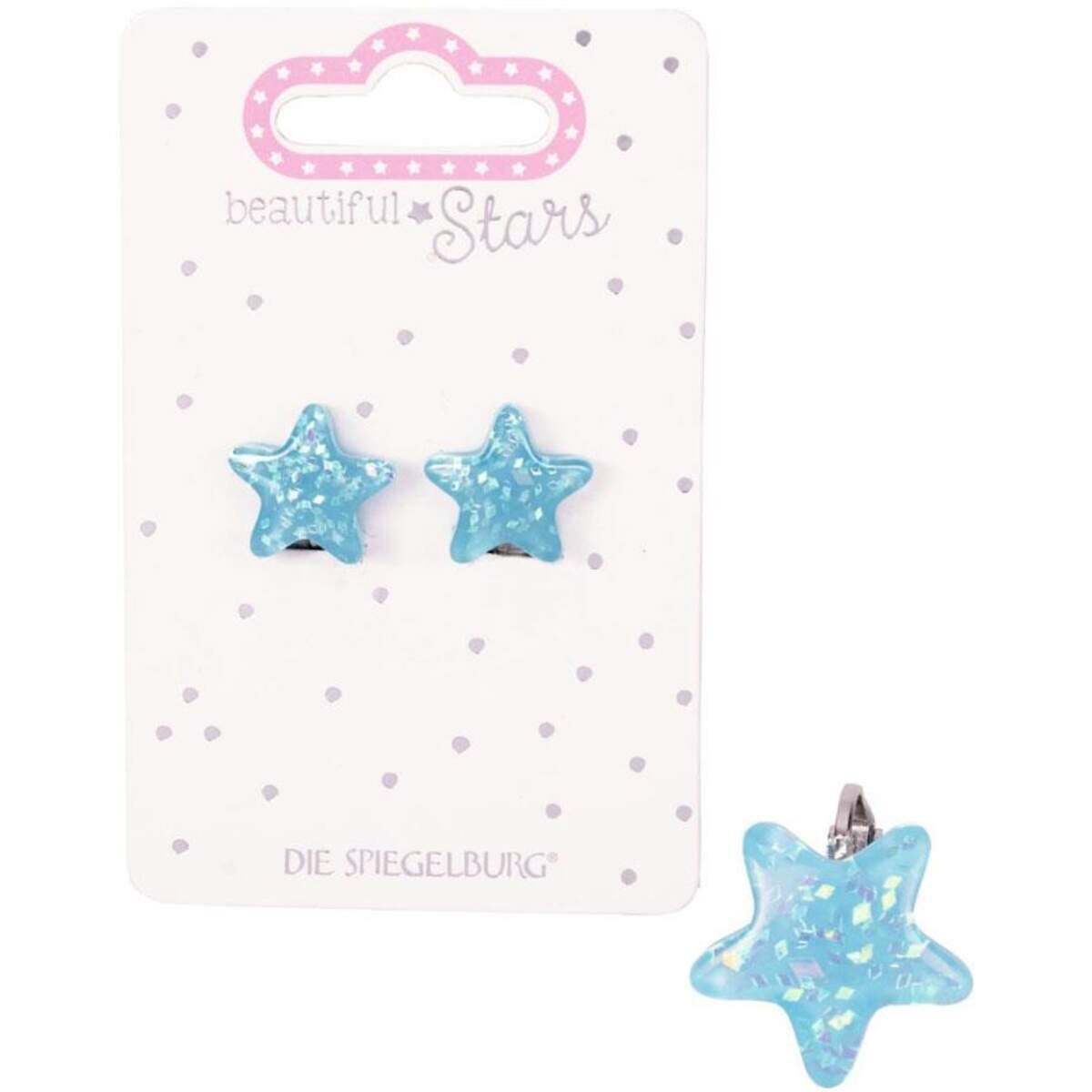 Die Spiegelburg Ohrclips Summertime beautiful Stars, sort.: 1 Stück, 2-fach