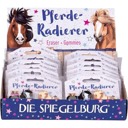 Die Spiegelburg Pferde-Radierer Pferdefreunde, 2 Stück