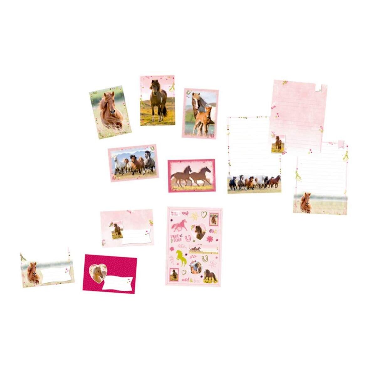 Die Spiegelburg Pferdefreunde Briefpapier-Set