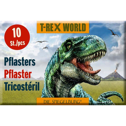 Die Spiegelburg Pflasterstrips T-Rex World, 10 Stück