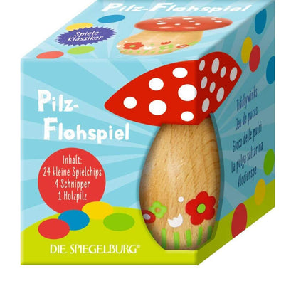 Die Spiegelburg Pilz-Flohspiel Bunte Geschenke