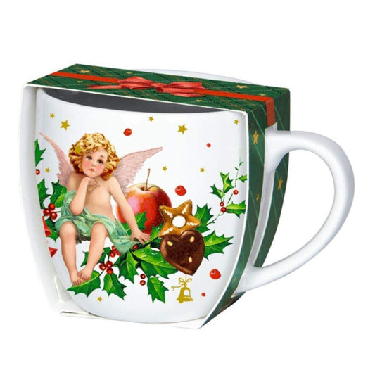 Die Spiegelburg Porzellan-Tasse Ilex (Weihnachtswunder)