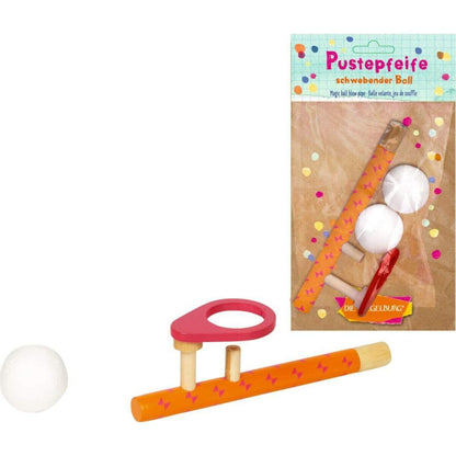 Die Spiegelburg Pustepfeife Schwebender Ball Bunte Geschenke, sortiert