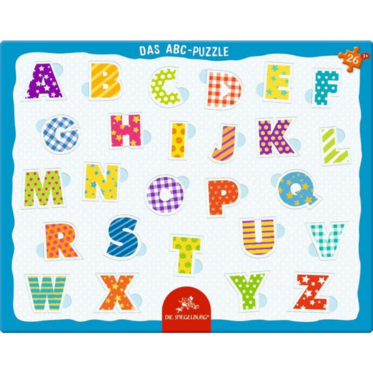 Die Spiegelburg Rahmenpuzzle Das ABC, 26 Teile
