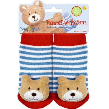 Die Spiegelburg Rasselsöckchen Bärchen BabyGlück