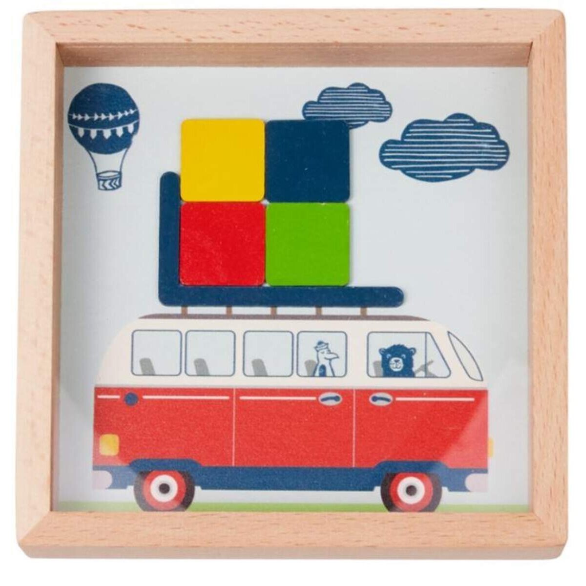 Die Spiegelburg Reisezeit Kids Holz-Geduldspiel