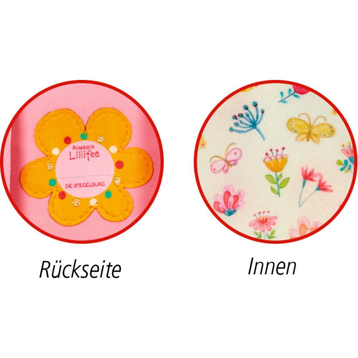 Die Spiegelburg Rucksack Schmetterling - Prinzessin Lillifee