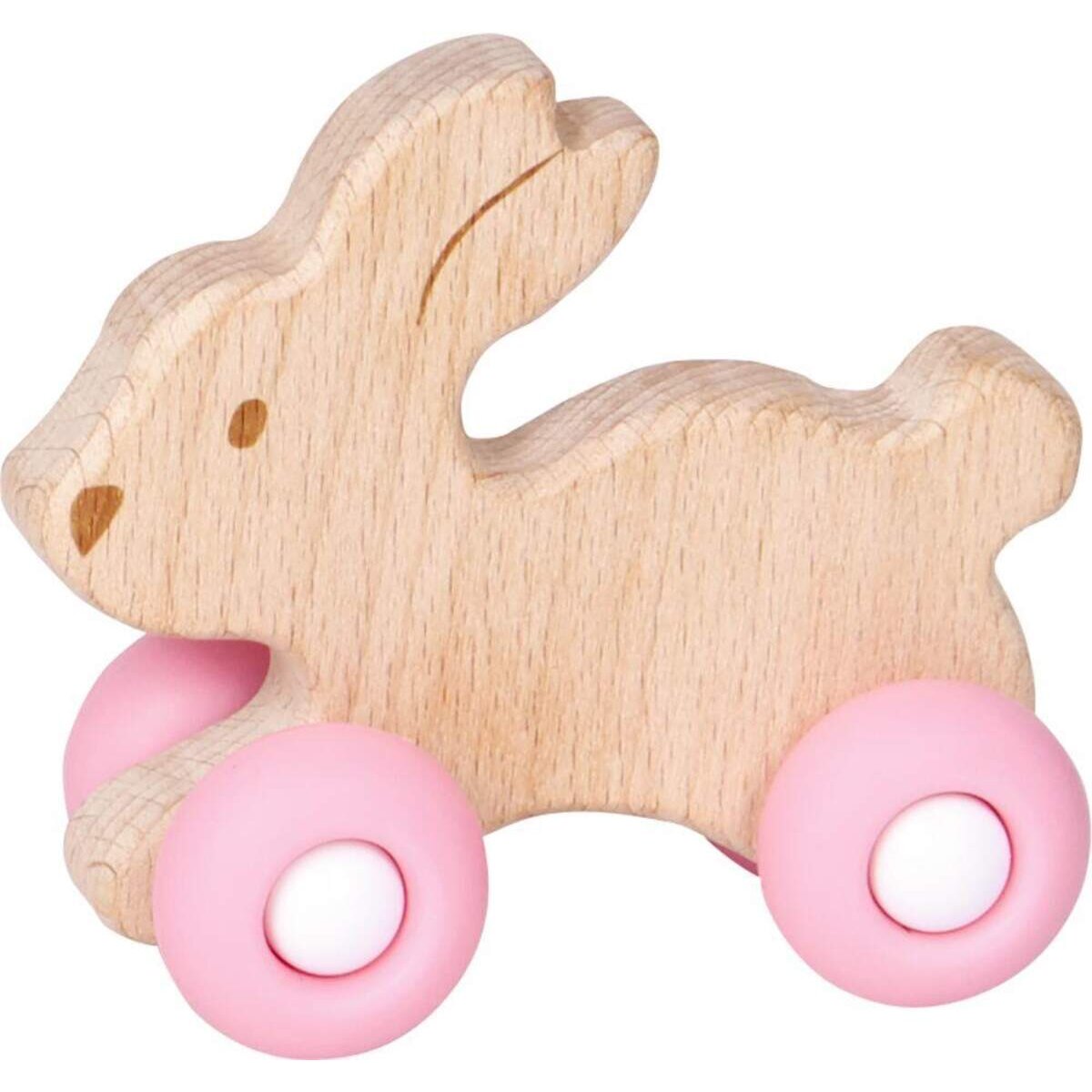 Die Spiegelburg Schiebe-Häschen aus Holz BabyGlück
