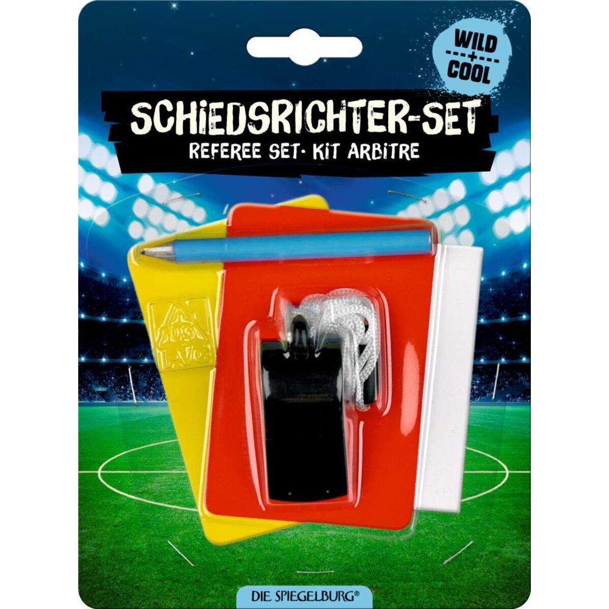 Die Spiegelburg Schiedsrichter-Set Wild+Cool Fußball