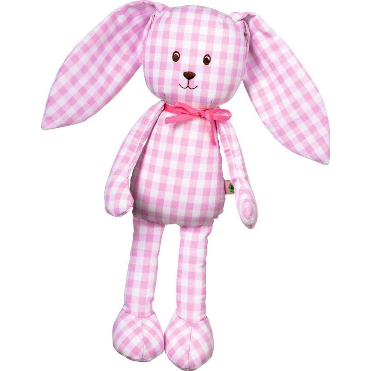 Die Spiegelburg Schlenkerhäschen BabyGlück, vichy rosa