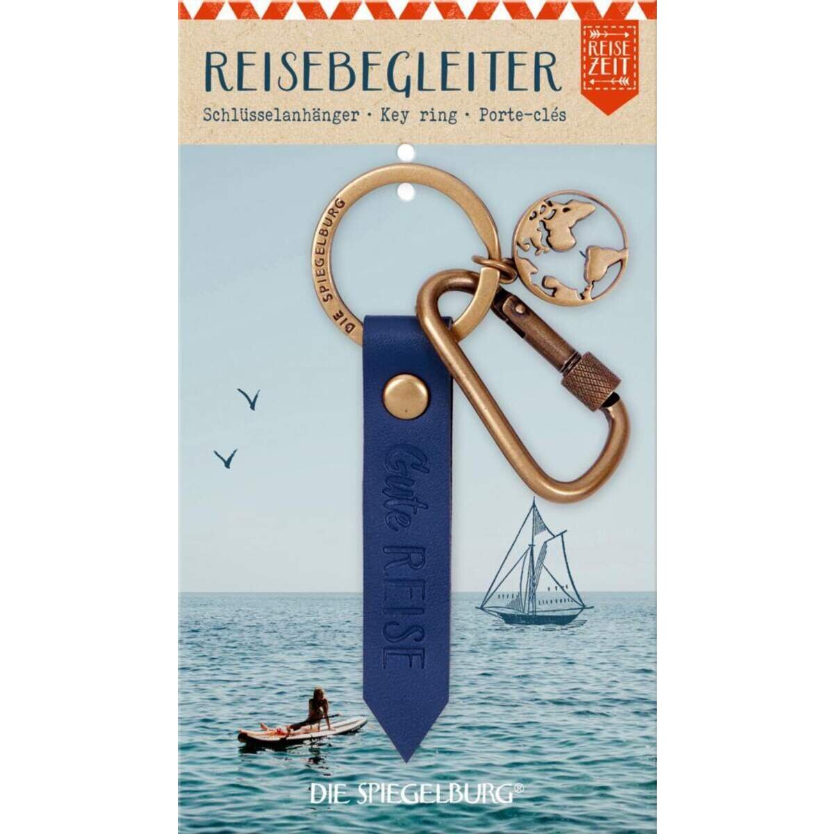 Die Spiegelburg Schlüsselanhänger "Talisman" Reisezeit