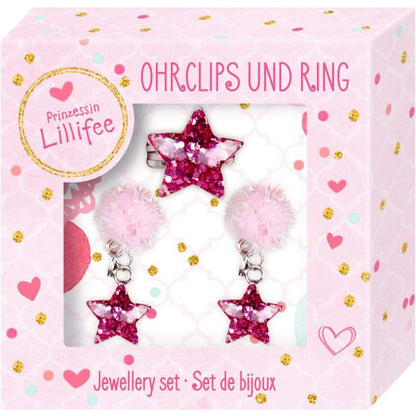 Die Spiegelburg Schmuckset Prinzessin Lillifee (Ohrclips und Ring)