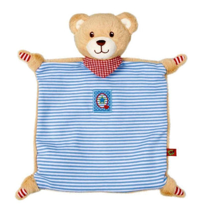 Die Spiegelburg Schnuffeltuch Teddy BabyGlück, blau