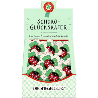 Die Spiegelburg Schoko-Glückskäfer "Viel Glück für dich"