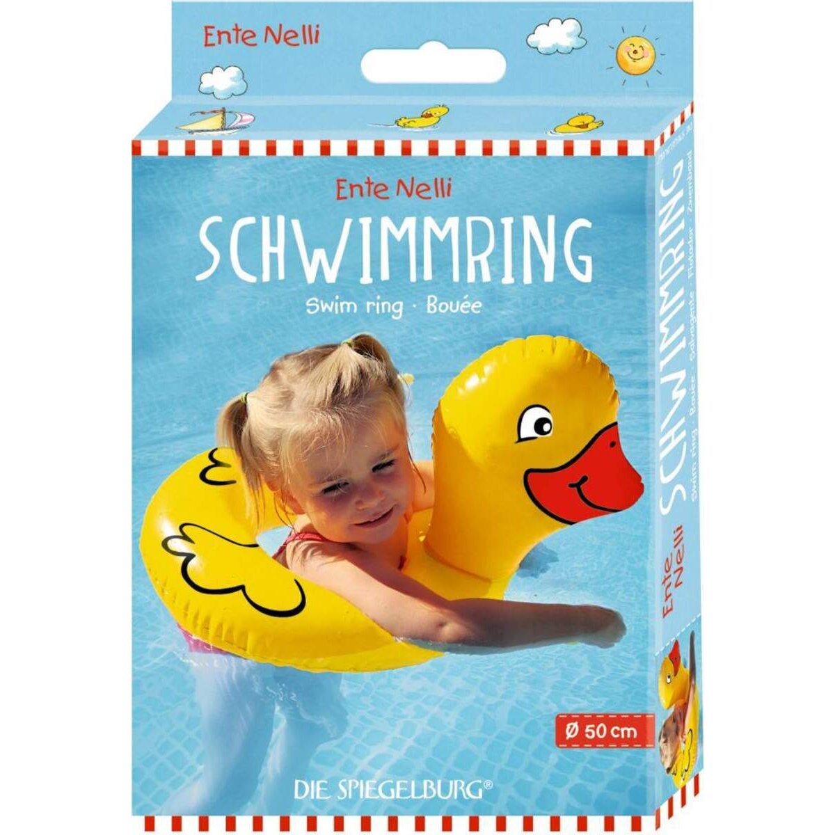 Die Spiegelburg Schwimmring Ente Nelli  (Ø ca. 50 cm)