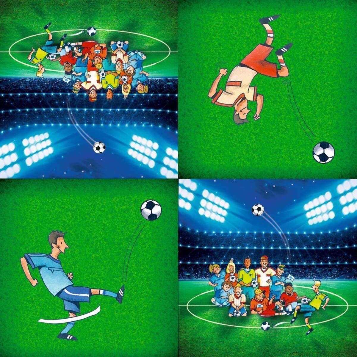 Die Spiegelburg Servietten Fußball 20 Stück