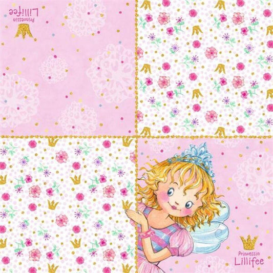 Die Spiegelburg Servietten Prinzessin Lillifee, 20 Stück