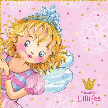 Die Spiegelburg Servietten Prinzessin Lillifee, 20 Stück