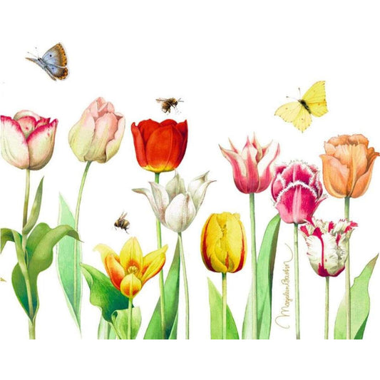 Die Spiegelburg Servietten "Tulpen" (20 St.) GartenLiebe (M. Bastin)