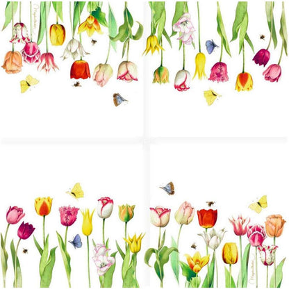 Die Spiegelburg Servietten "Tulpen" (20 St.) GartenLiebe (M. Bastin)