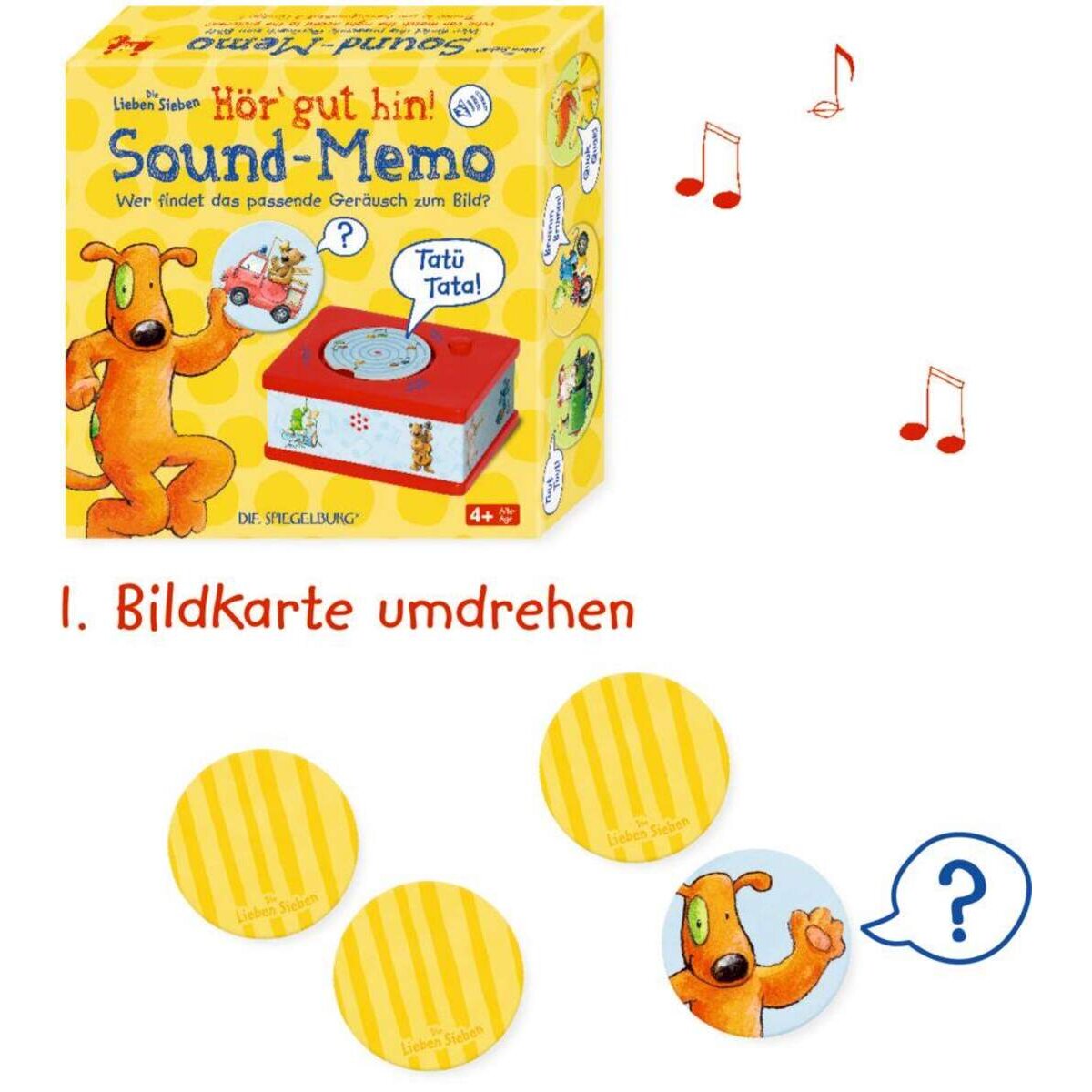 Die Spiegelburg Sound-Memo Die Lieben Sieben