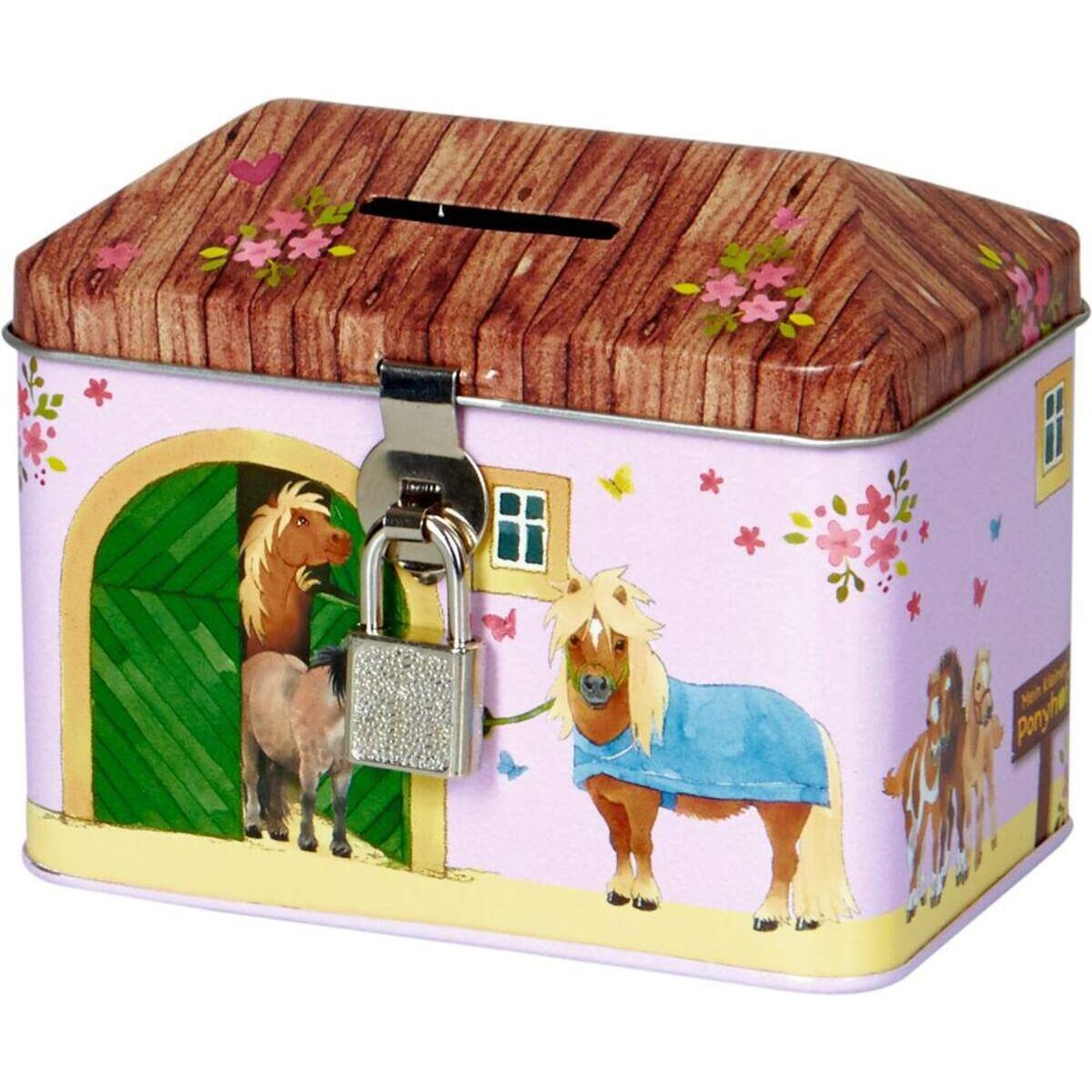 Die Spiegelburg Spardose Mein kleiner Ponyhof (Ponystall)