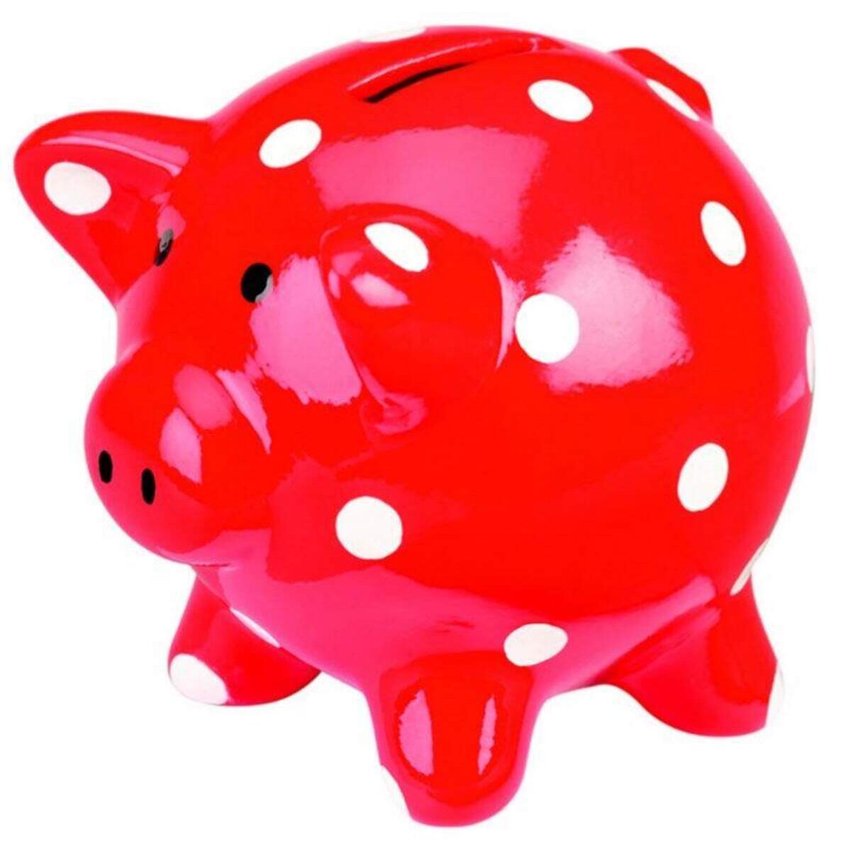 Die Spiegelburg Sparschwein Fröhliche Tupfen