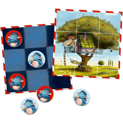 Die Spiegelburg Spiel "Magnet Tic Tac Toe" Der Grolltroll