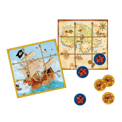 Die Spiegelburg Spiel Magnet Tic Tac Toe Capt'n Sharky