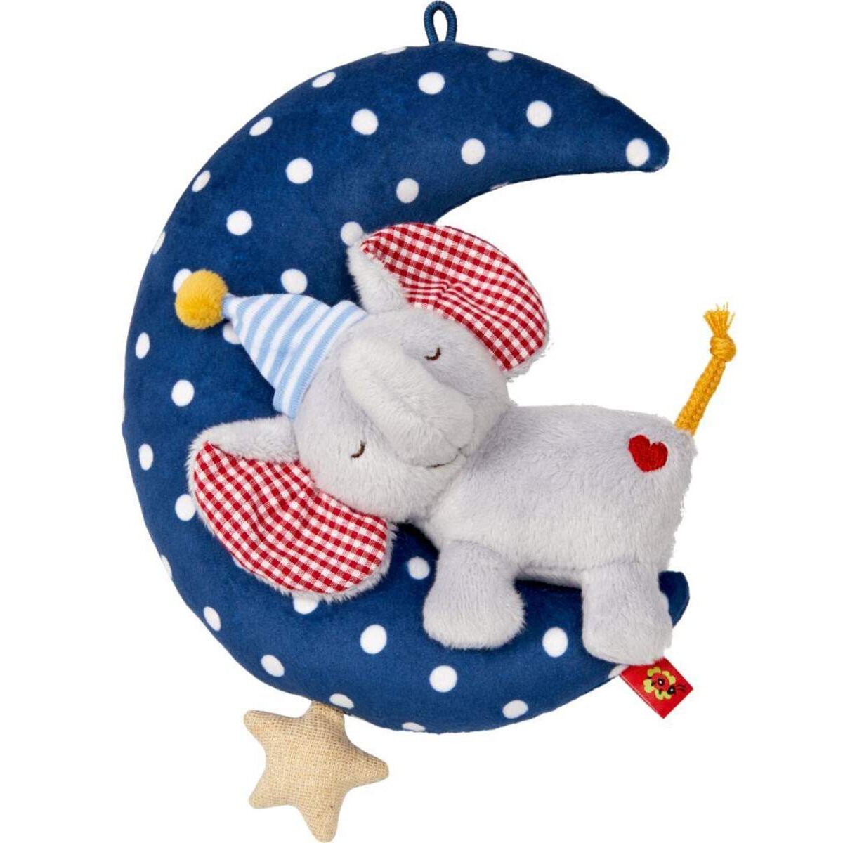 Die Spiegelburg Spieluhr Mond (mit Elefant) BabyGlück