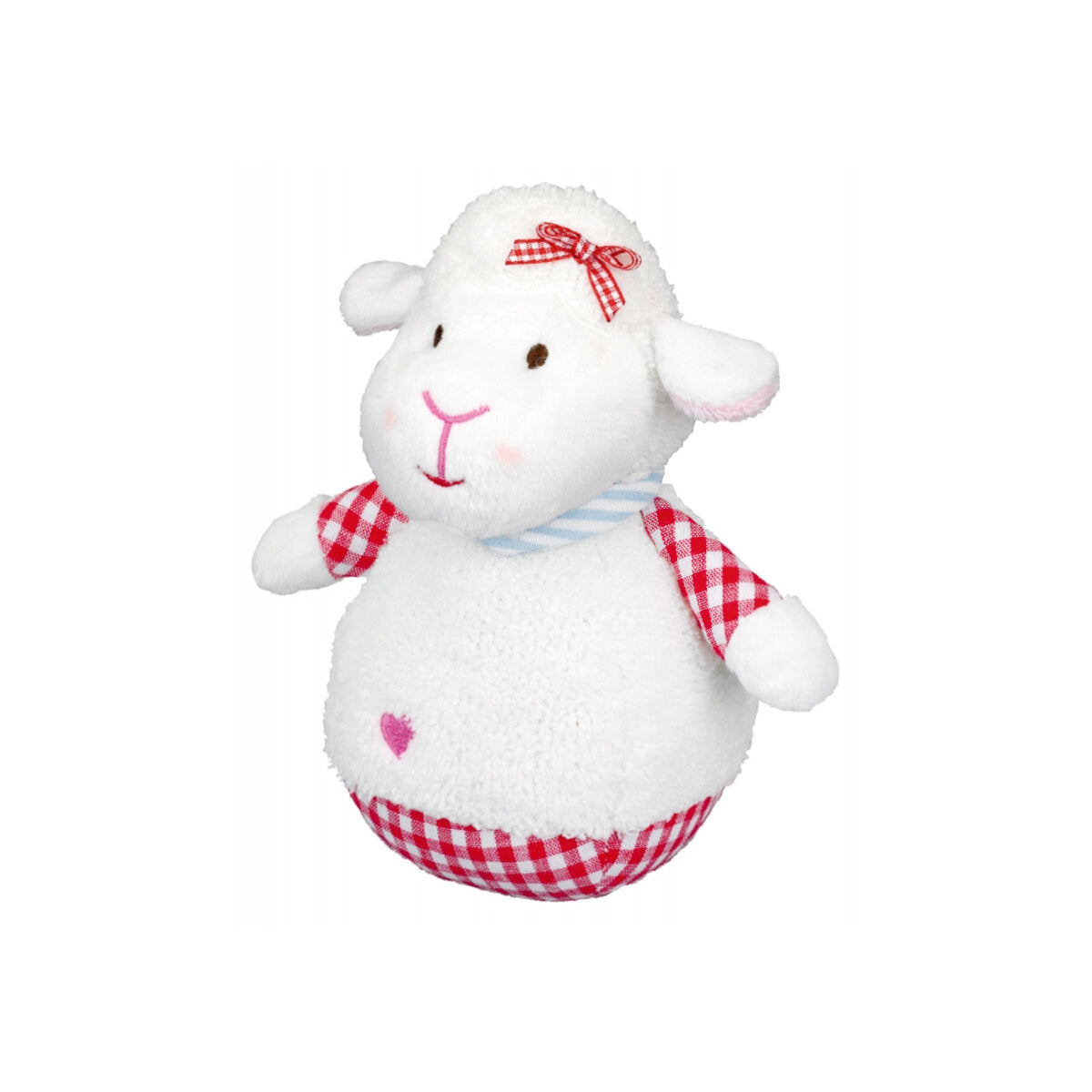 Die Spiegelburg Steh-auf-Lämmchen mit Glockenspiel Baby Glück