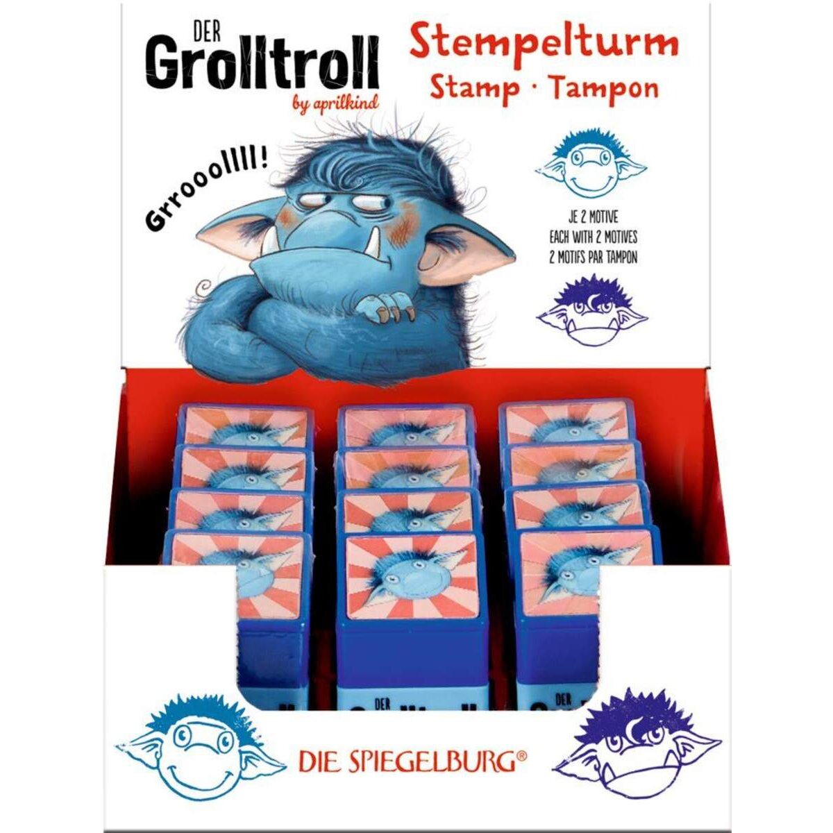 Die Spiegelburg Stempel-Turm Grolltroll