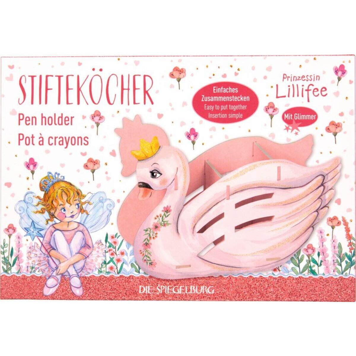 Die Spiegelburg Stifteköcher Schwan - Prinzessin Lillifee