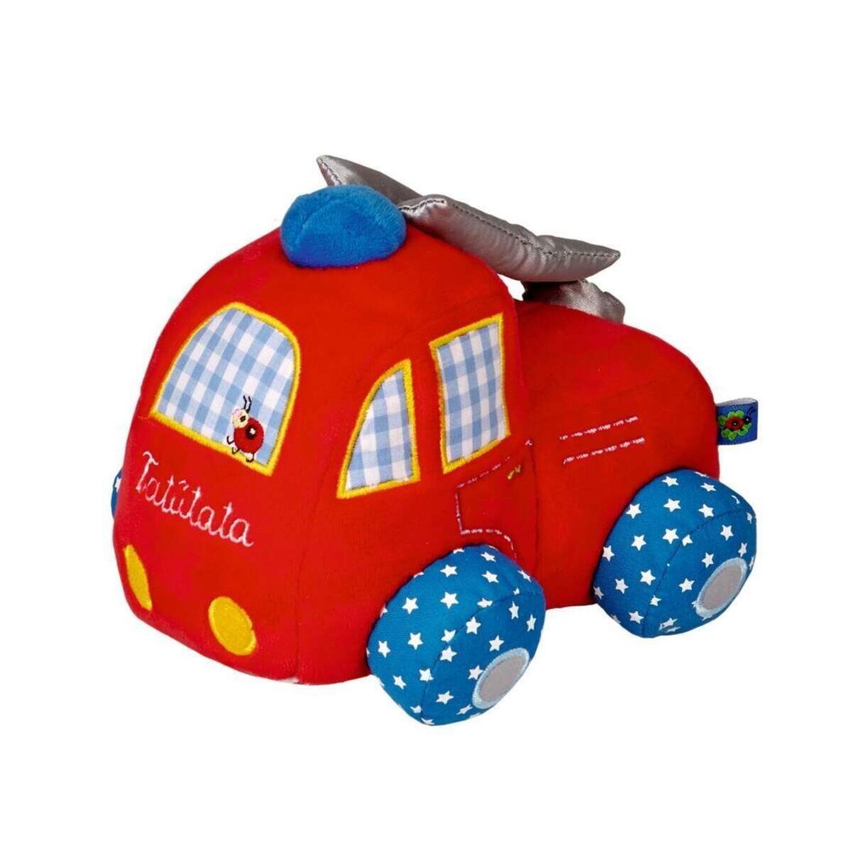 Die Spiegelburg Stoff-Feuerwehrauto BabyGlück