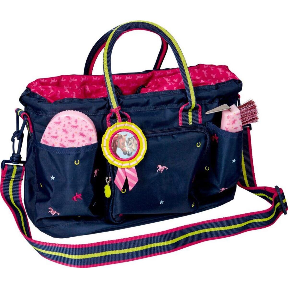 Die Spiegelburg Tasche mit Außenfächern Pferdefreunde