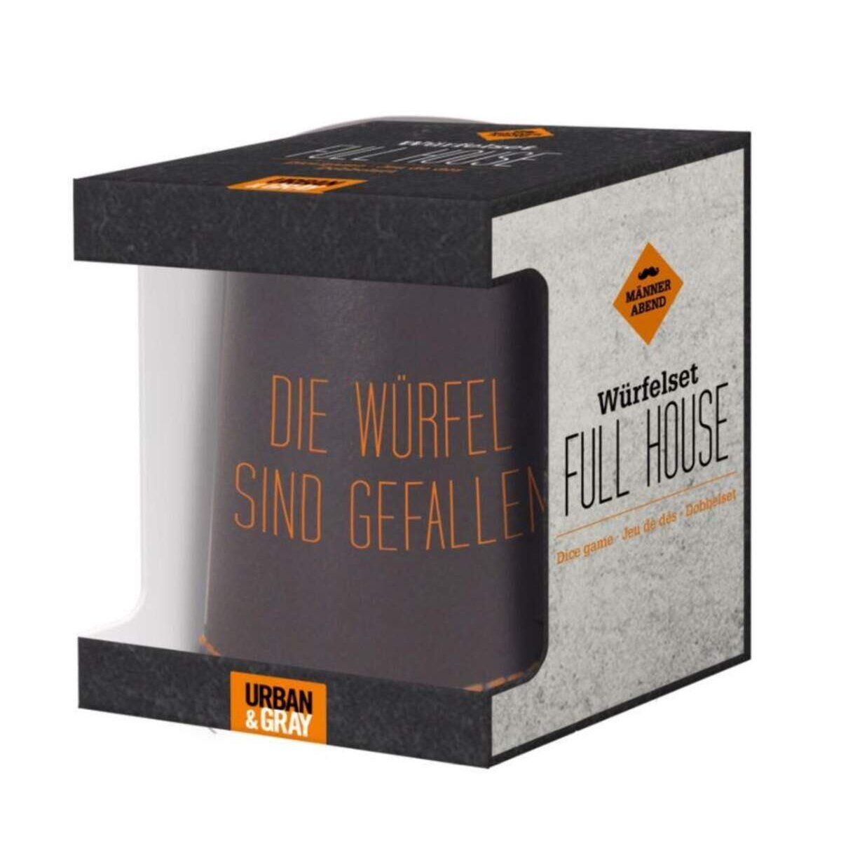 Die Spiegelburg Urban & Gray Würfelset FULL HOUSE 2.0