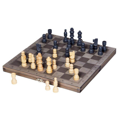 Die Spiegelburg Urban&Gray Backgammon/Schachspiel CHECKMATE