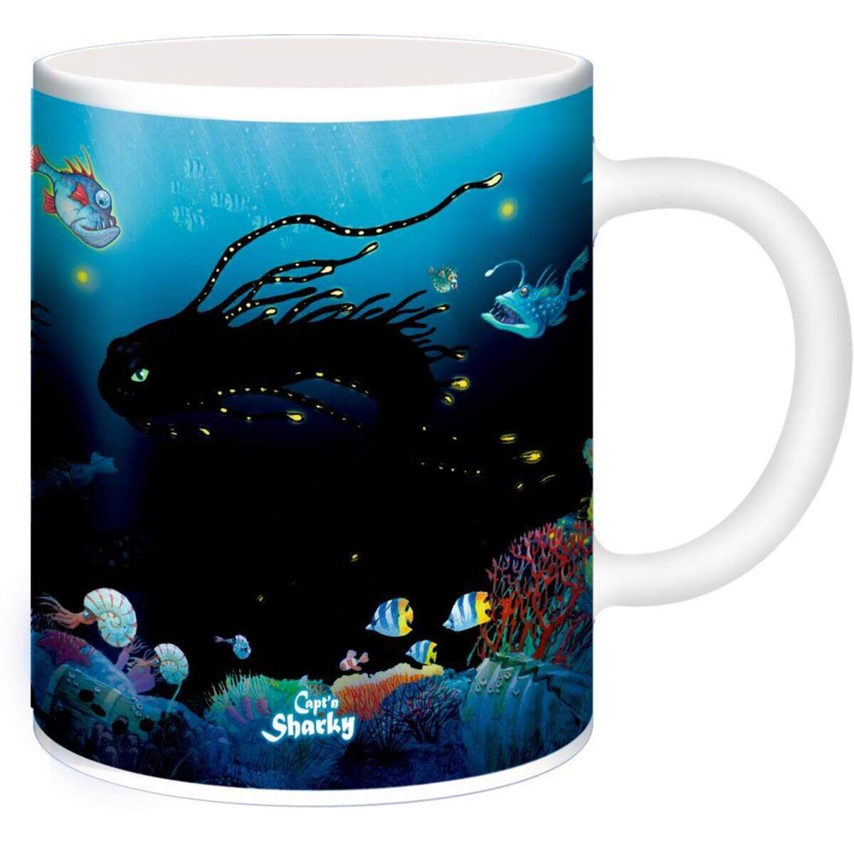 Die Spiegelburg Verwandel-Tasse Capt'n Sharky (Tiefsee)
