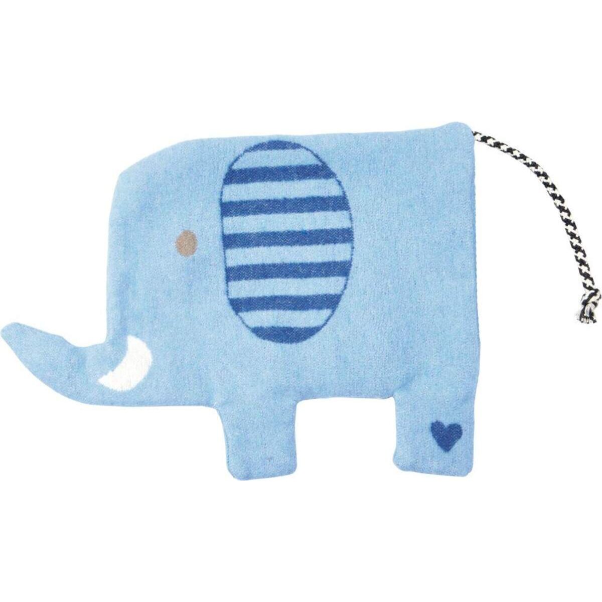 Die Spiegelburg Wärmekissen Elefant BabyGlück, hellblau