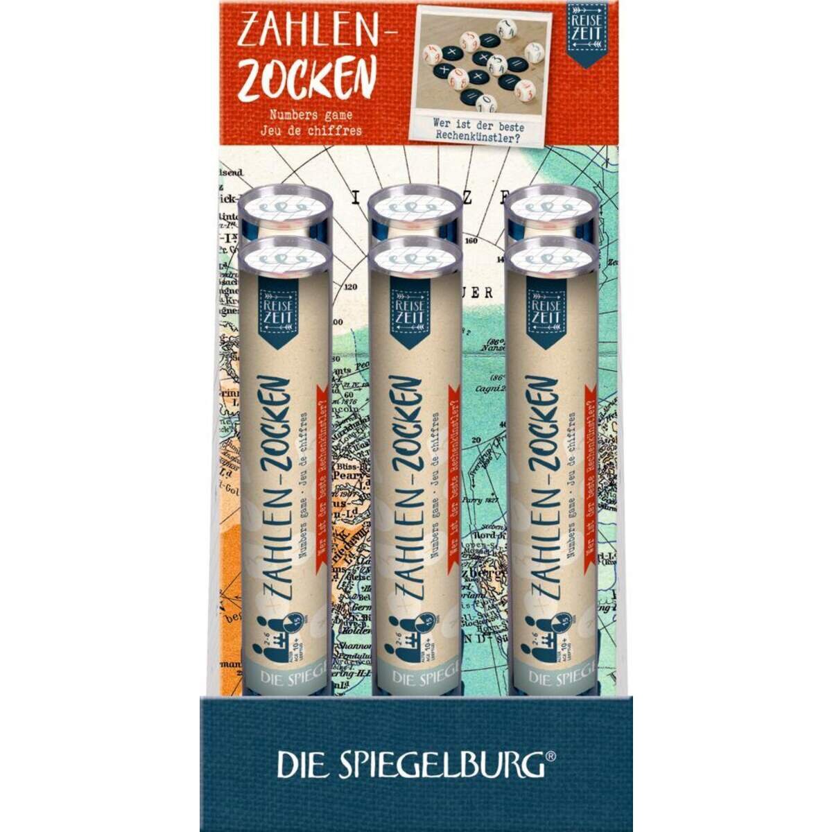 Die Spiegelburg Zahlen-Zocken Reisezeit
