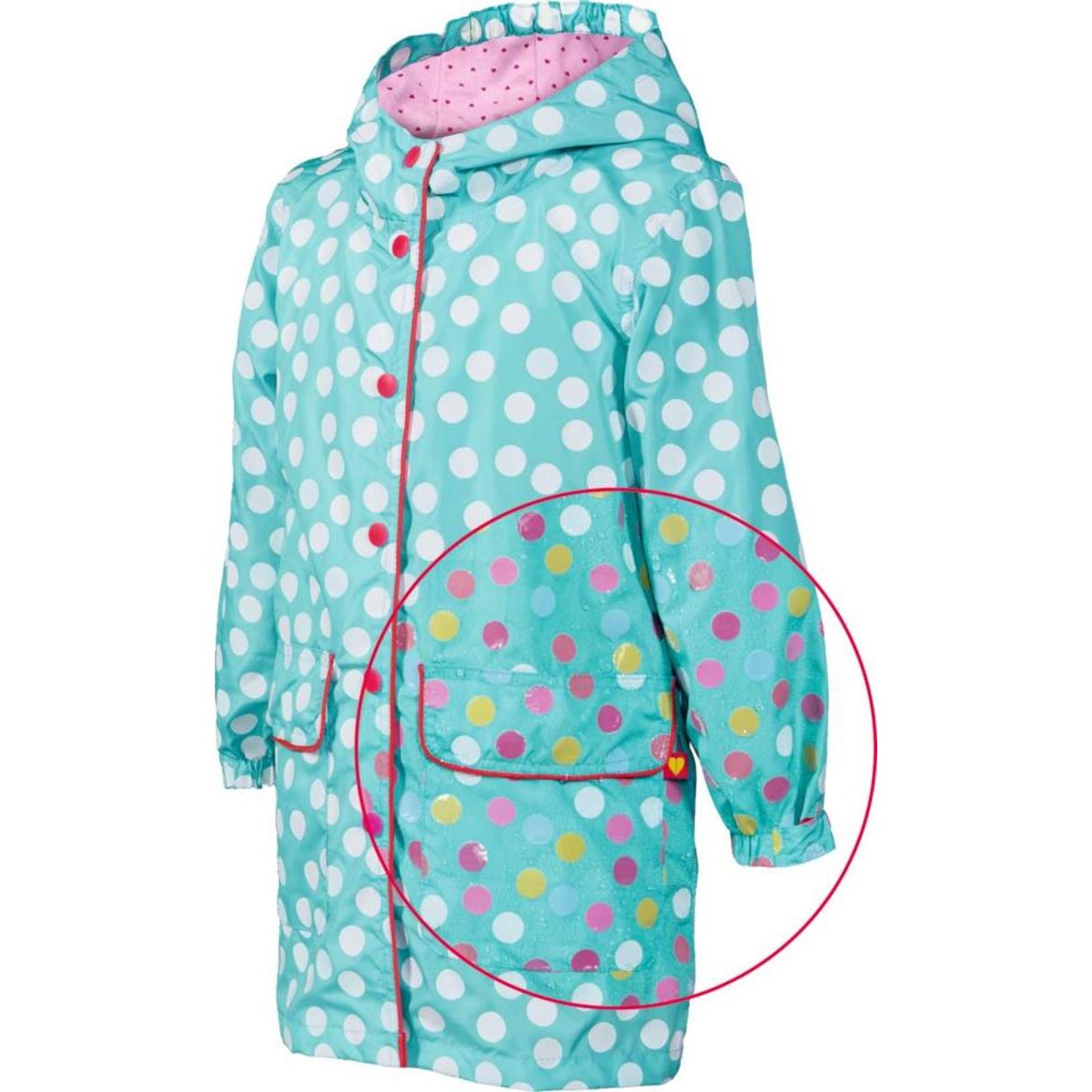 Die Spiegelburg Zauber-Regenjacke Prinz. Lillifee, one size (Gr.98/104)