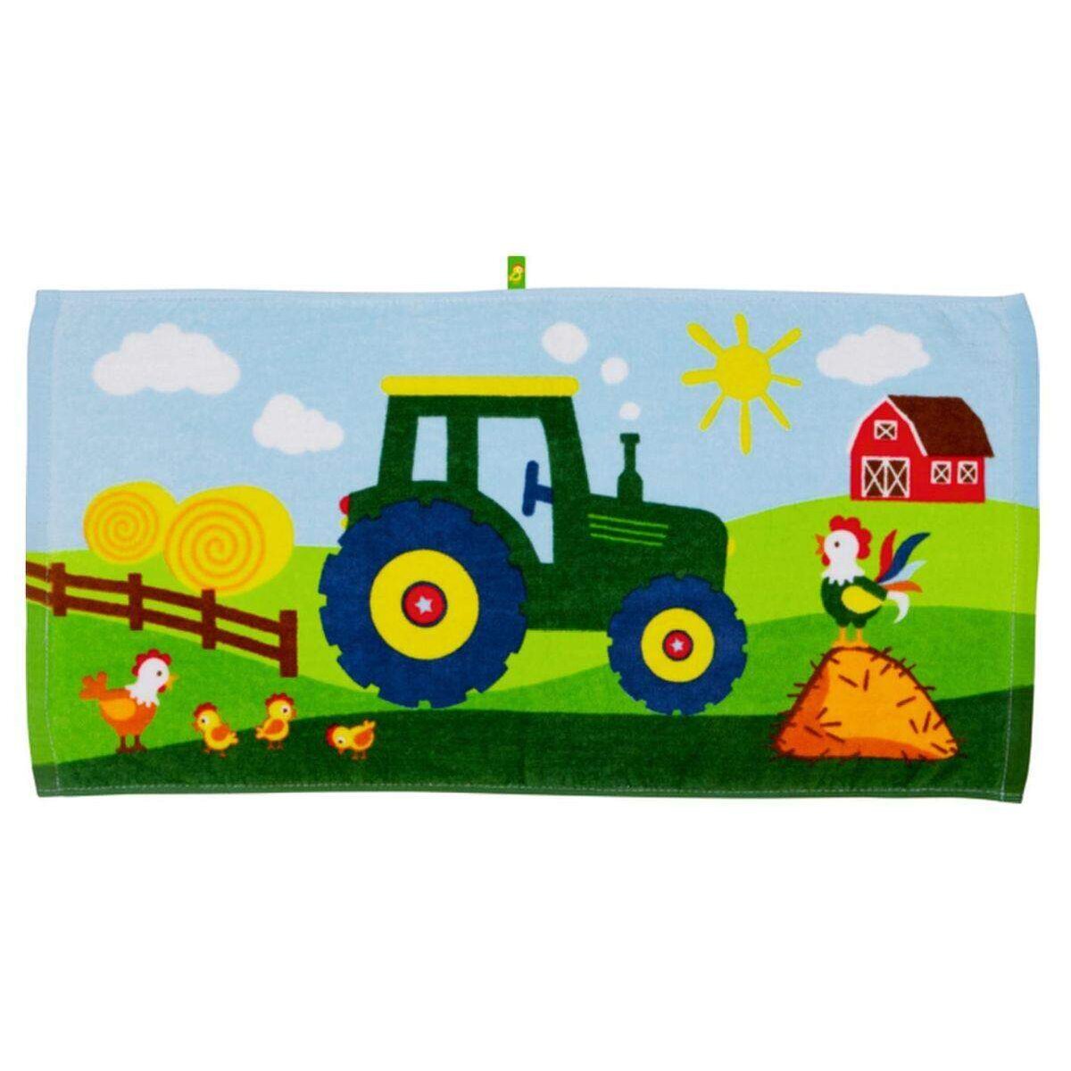 Die Spiegelburg Zauberhandtuch Traktor