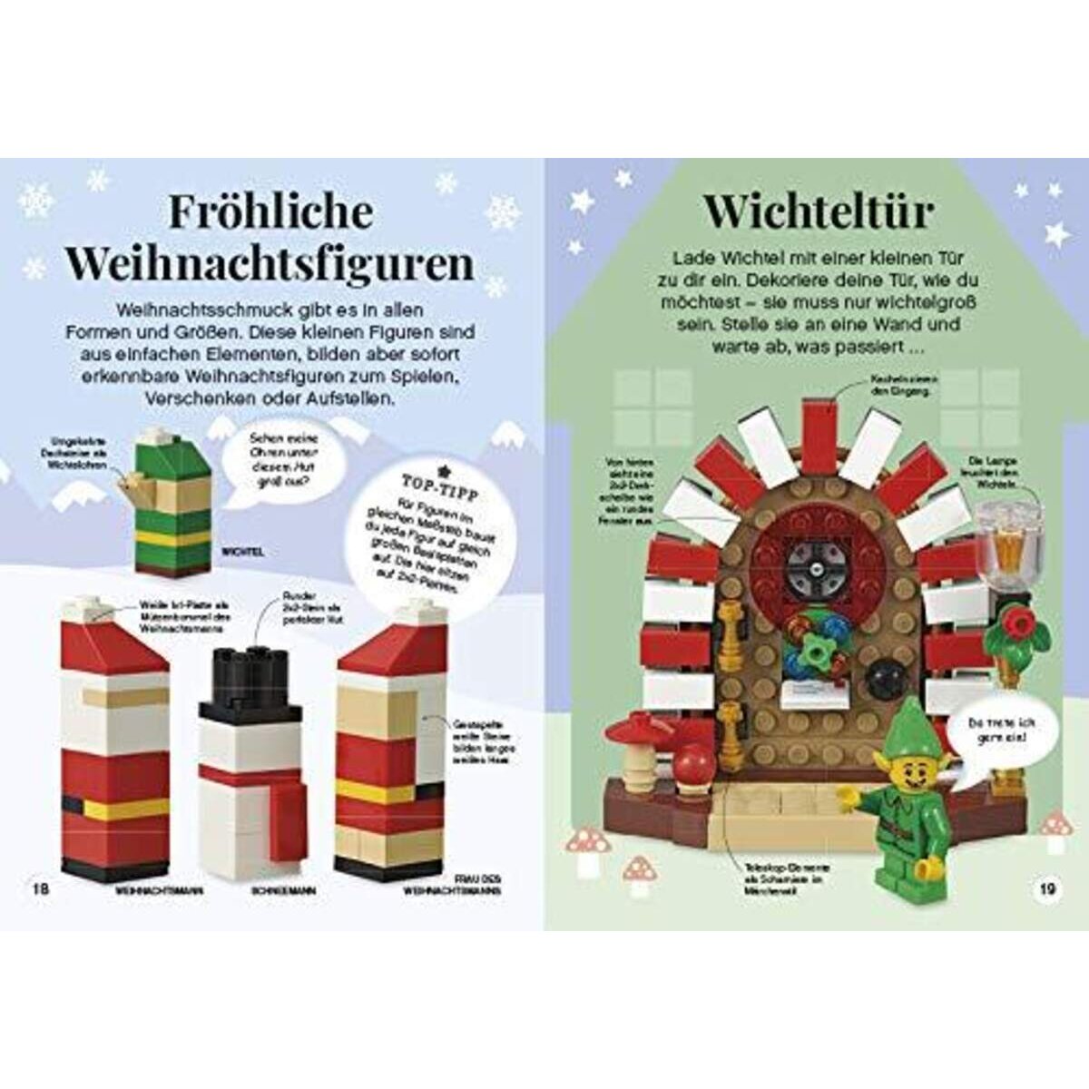 DK LEGO® Ideen Weihnachten - Mehr als 50 Bauideen, exklusives Rentier Modell